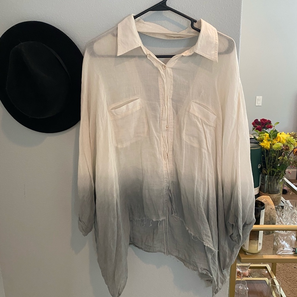 Somedays Lovin’ Open Back Ombré Top